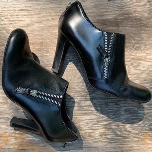 Franco Sarto Zipper Booties